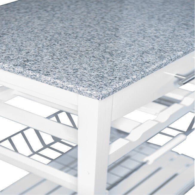 Kitchen Island Granite Top White, , alternate image number 8