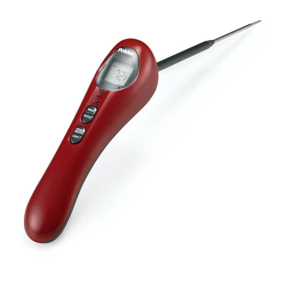 SAFE SERVE INSTANT READ THERM, RED BLACK, hi-res image number null