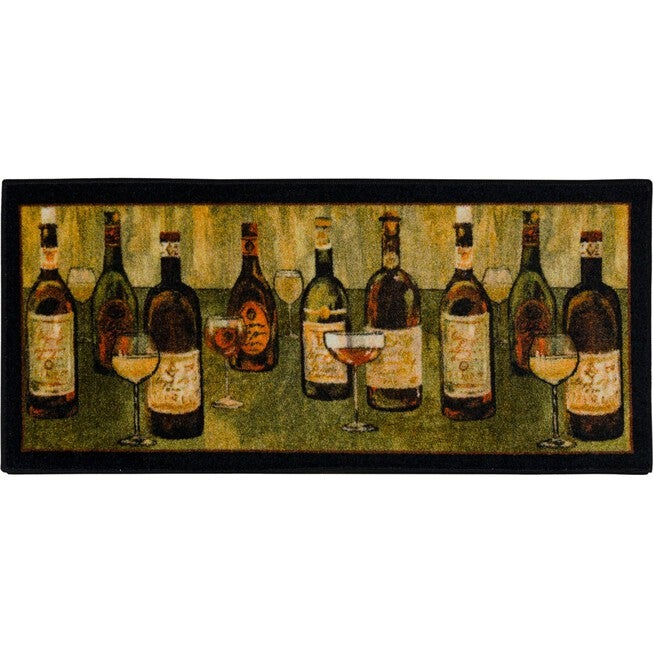 Durable Wine-Inspired Kitchen Rug | Multiple Sizes, 4495406 | Catherines
