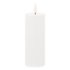 FIA Wick White Pillar Candle Set of 4