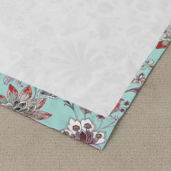 Audrey Turquoise Window Valance, , alternate image number null