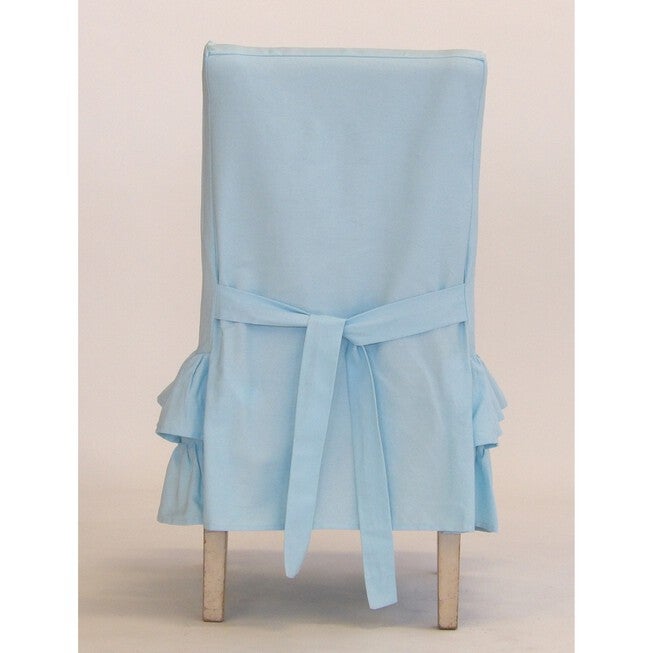 2-Tier Ruffled Dining Chair Slipcover , , on-hover image number 1