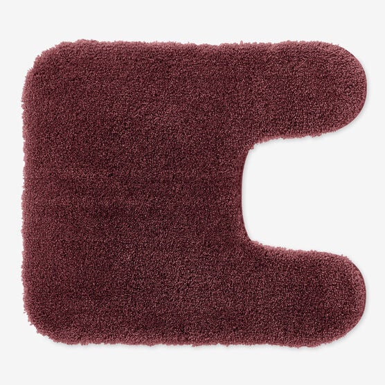 Elegance Bath Collection Contour Rug, BURGUNDY, hi-res image number null