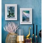 4 X 6 Picture Frame W-Mat/5 X 7 Without Mat - Black - 5 Units, , alternate image number null
