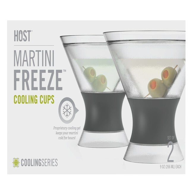 Martini Freeze Cooling Cups (Set Of 2) By, , alternate image number null