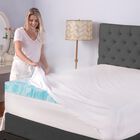 SensorPEDIC 4-Inch Gel Swirl Memory Foam Mattress Topper, , alternate image number null