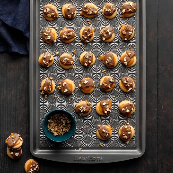 Set 3 15 X 10 Inch No Stick Metal Baking Sheet, , on-hover image number null
