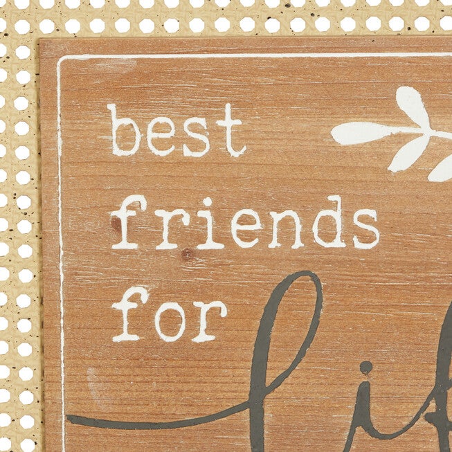 Set Of 2 Brown Wood Farmhouse Wall Decor, , alternate image number 4