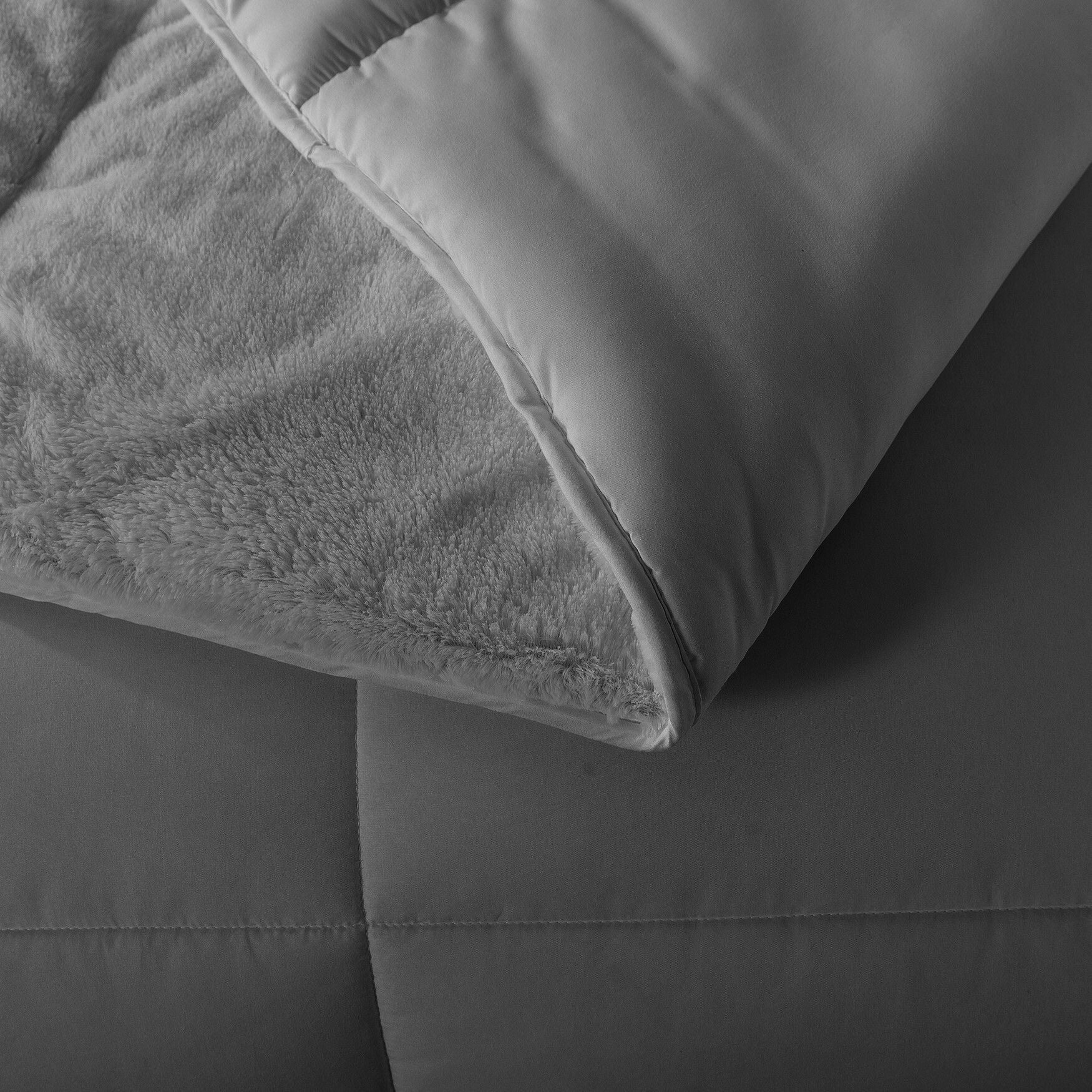 Cozy Down Reversible Comforter, , alternate image number 2
