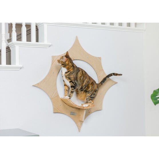 Sun Shape Cat Wall Shelves, , alternate image number null