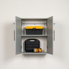 HangUps 24" Upper Storage Cabinet, Light Gray, , alternate image number null