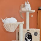 Mult-Level Real Wood Cat Tree Hammock Bed, Climbing Center, , alternate image number null