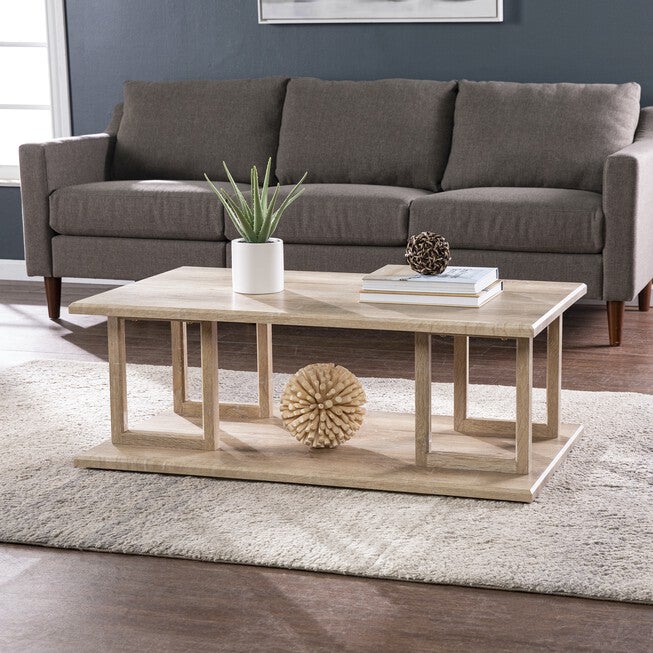 Markworth Geometric Cocktail Table, NATURAL, hi-res image number null