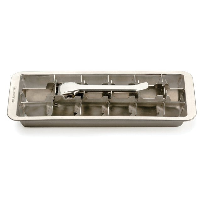 Stainless Steel Ice Cube Tray, GRAY, hi-res image number null