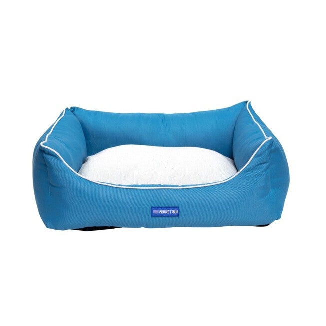 Marlin Eco-Fabric Mattress Dog Bed, LIGHT BLUE, hi-res image number null