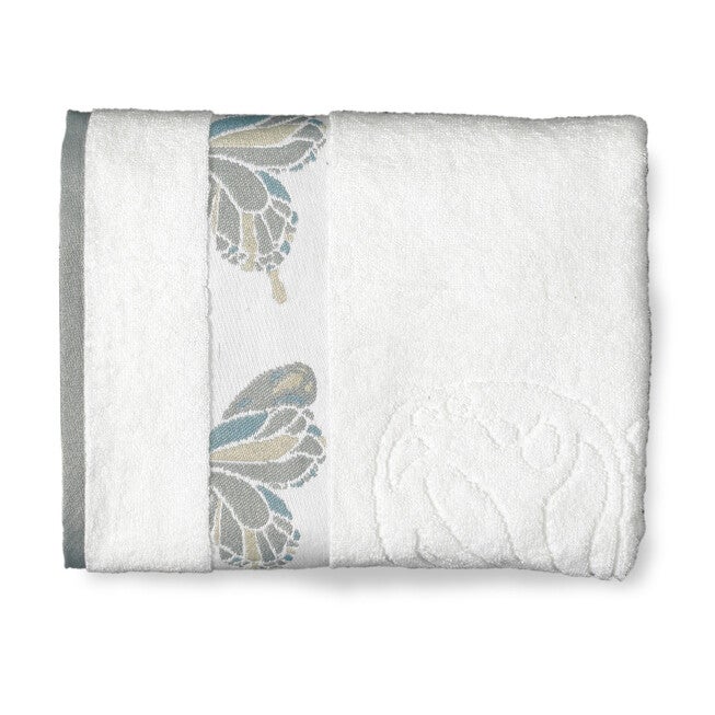 Butterfly Towel, WHITE, hi-res image number null