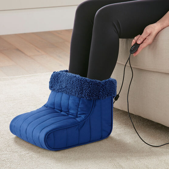 Microflannel Foot Warmers, NAVY, hi-res image number null
