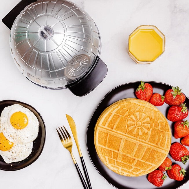 Star Wars Halo Death Star Waffle Maker, SILVER, hi-res image number null