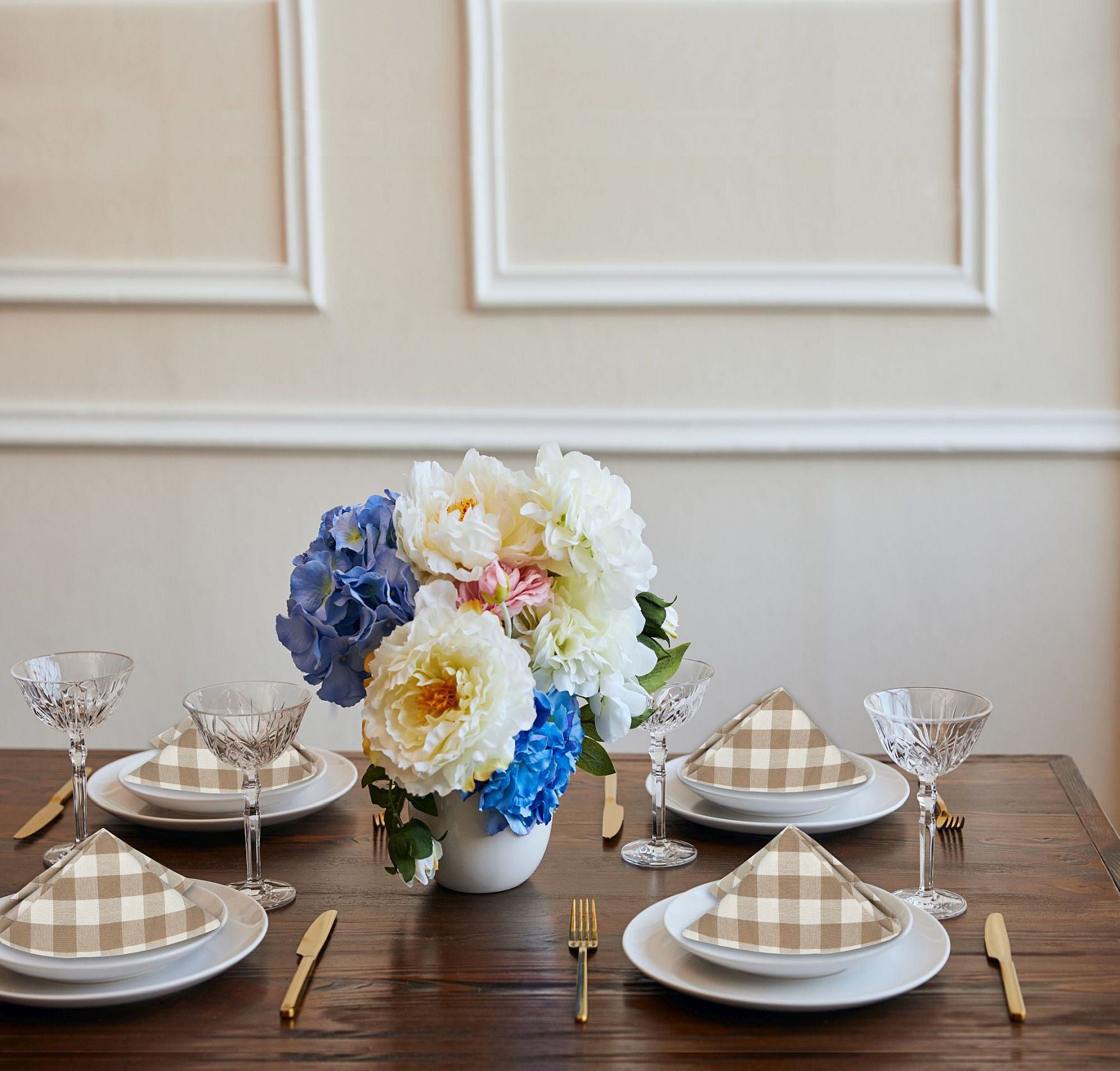 Buffalo Check Dinner Table Napkins Set of Four, , alternate image number 16