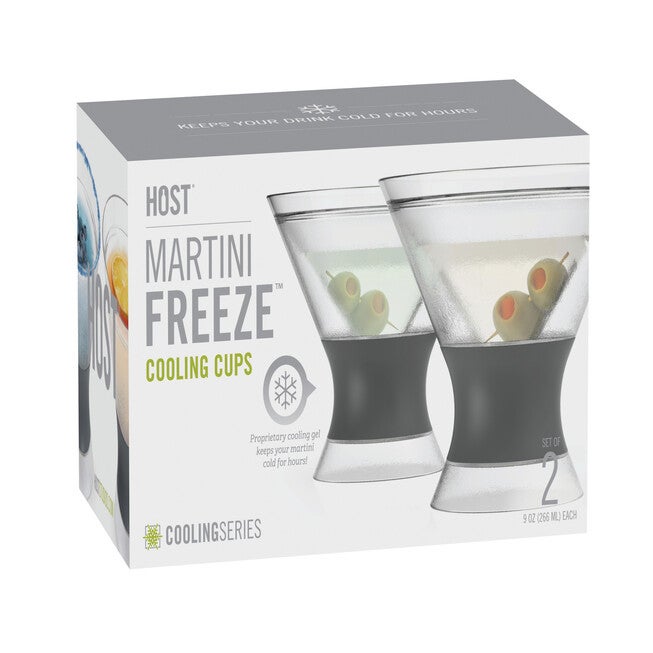 Martini Freeze Cooling Cups (Set Of 2) By, , alternate image number null