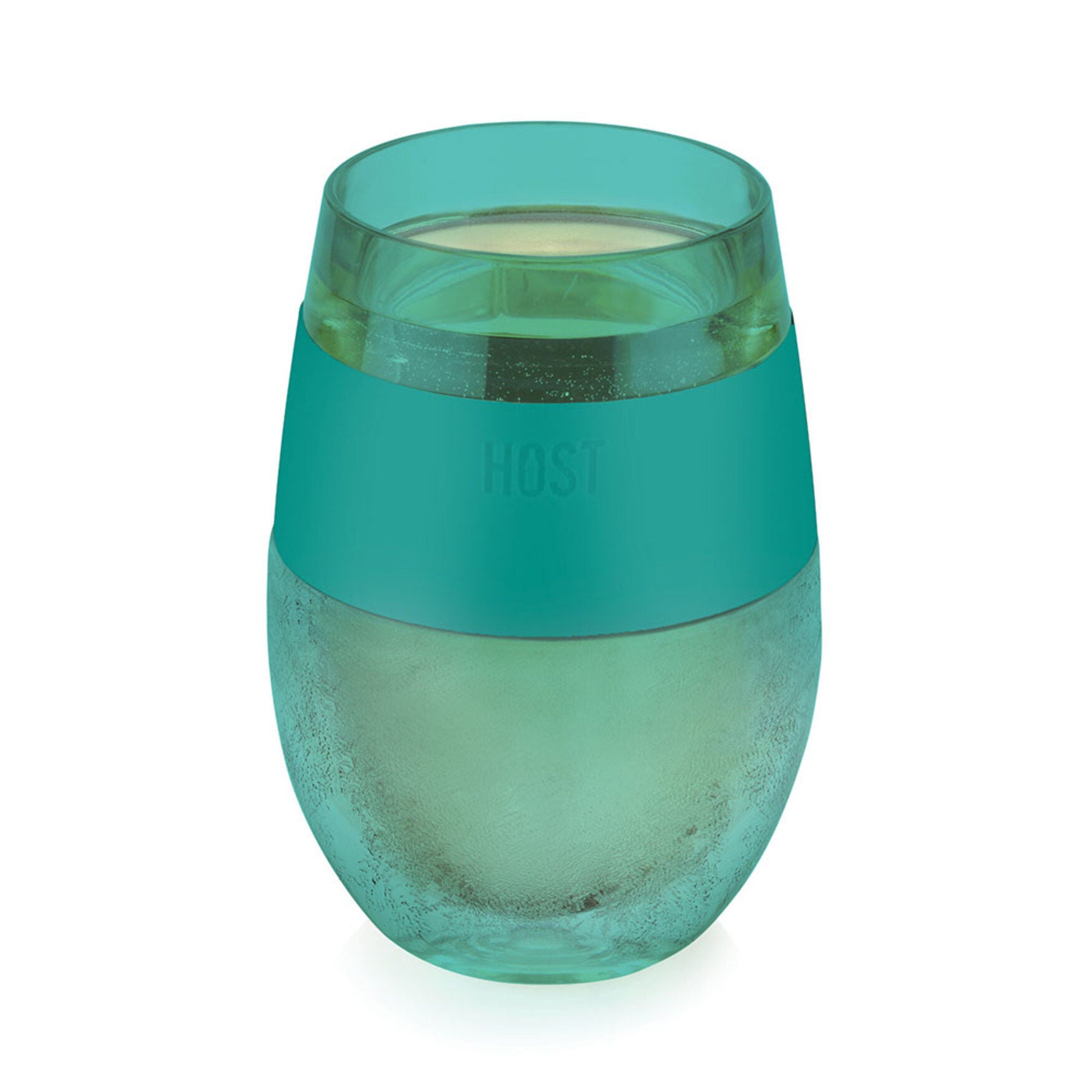 Wine Freeze Cooling Cup In Translucent Green Catherines