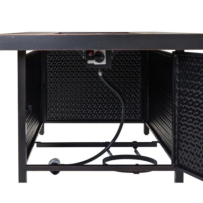 Weyland Rectangular Aluminum LPG Fire Pit, , alternate image number 5