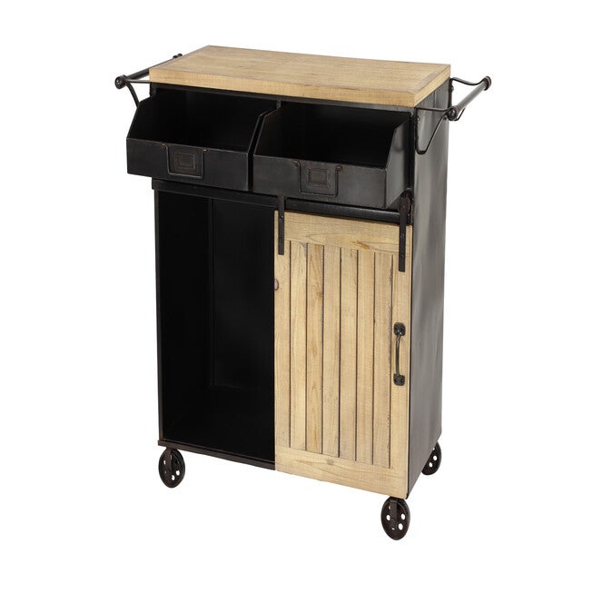 Black Industrial Metal Wine Storage, 34 x 41, , alternate image number 3