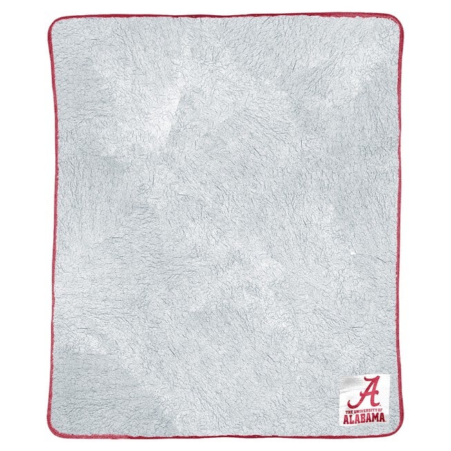 Alabama Patch Two Tone Sherpa Throw, MULTI, hi-res image number 0