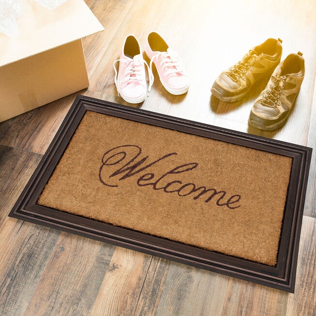 Essex Coir Welcome Mat, , alternate image number 2