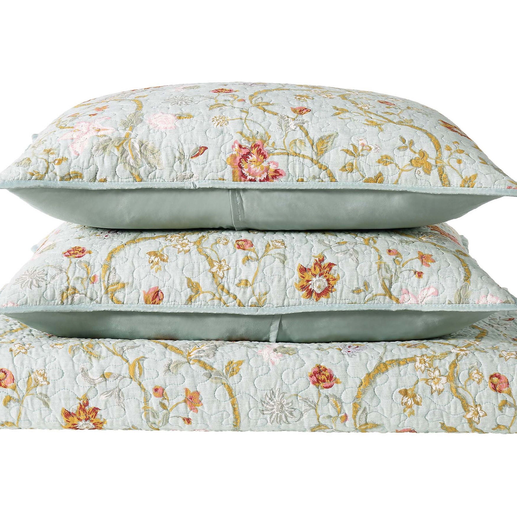 Style 212 Bedford Blue Quilt Set, , alternate image number 1