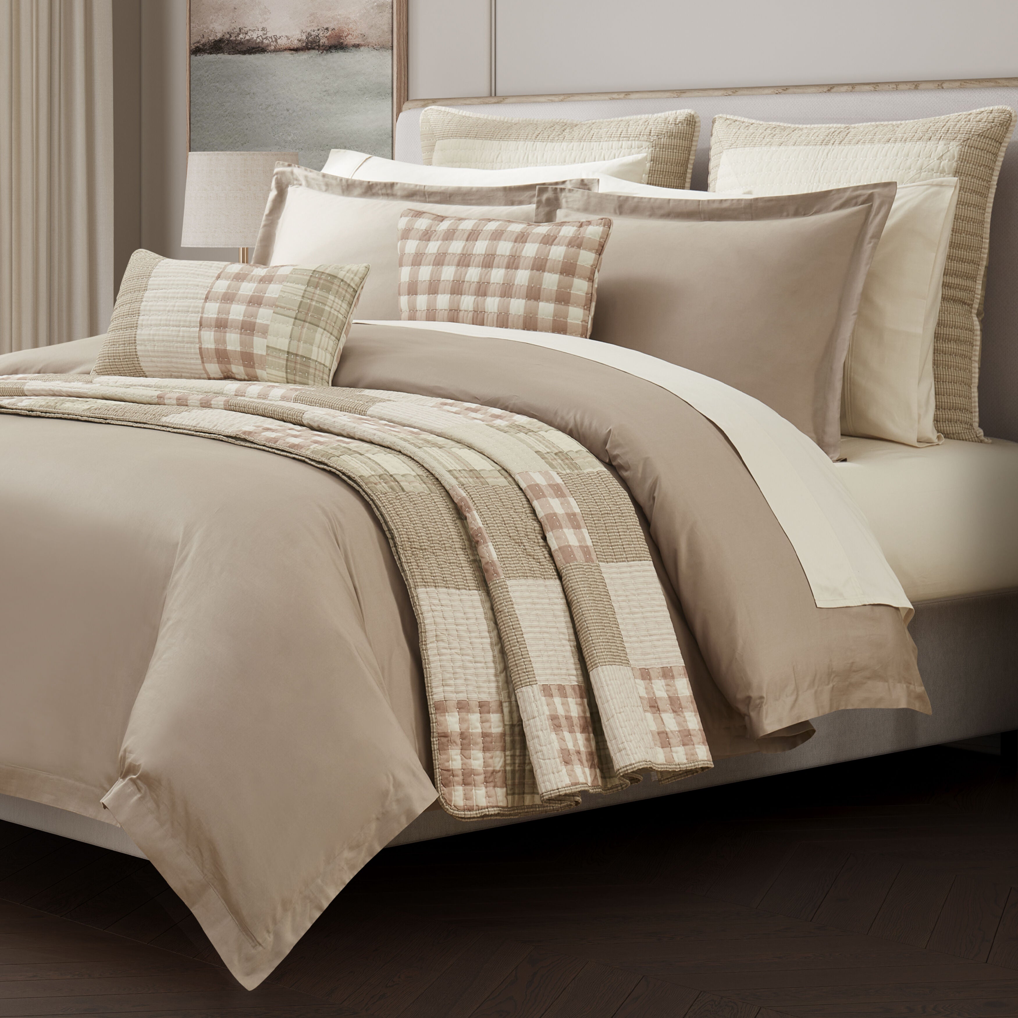 MAYFAIR QUILT QUILT, BLUSH, alternate image number 2