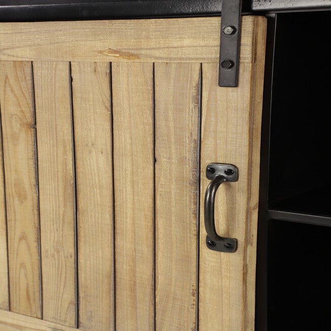 Black Industrial Metal Wine Storage, 34 x 41, , alternate image number 11