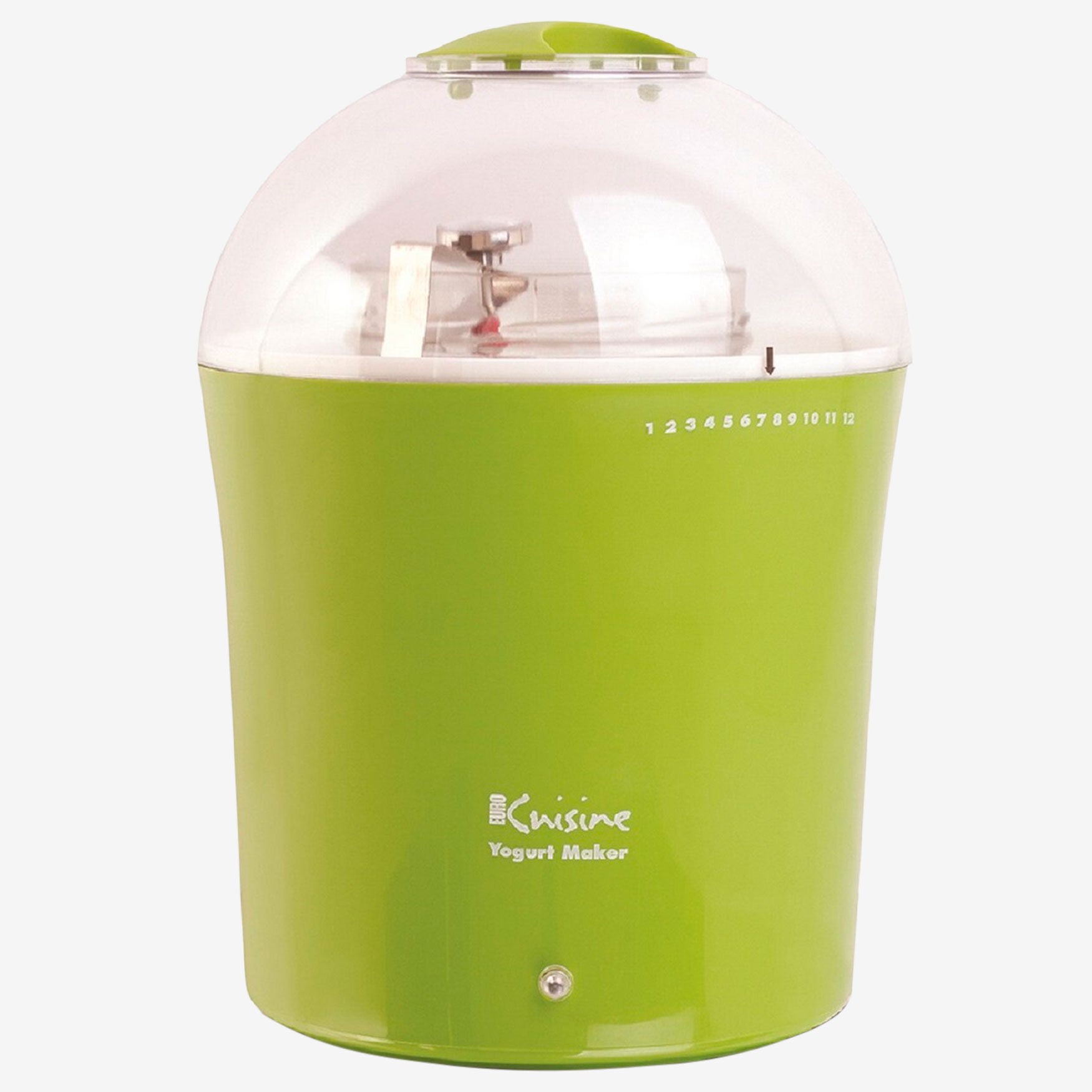 Euro Cuisine Yogurt Maker with Glass Jar, Red Catherines