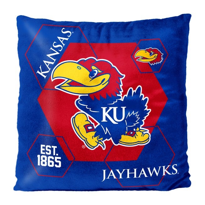 Kansas Connector Velvet Reverse Pillow, MULTI, hi-res image number 0
