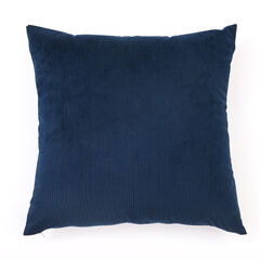 Solid Ribbed Toss Pillow