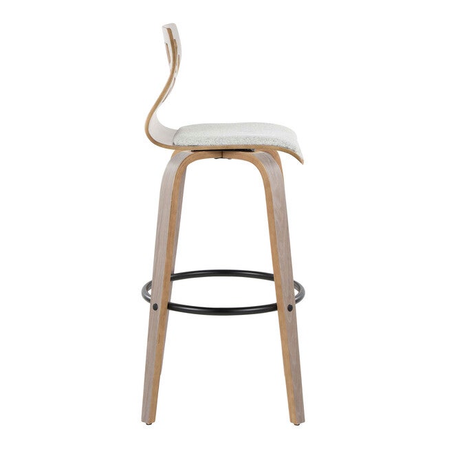 Folia 30 inches Fixed-Height Barstool - Set Of 2, , alternate image number null