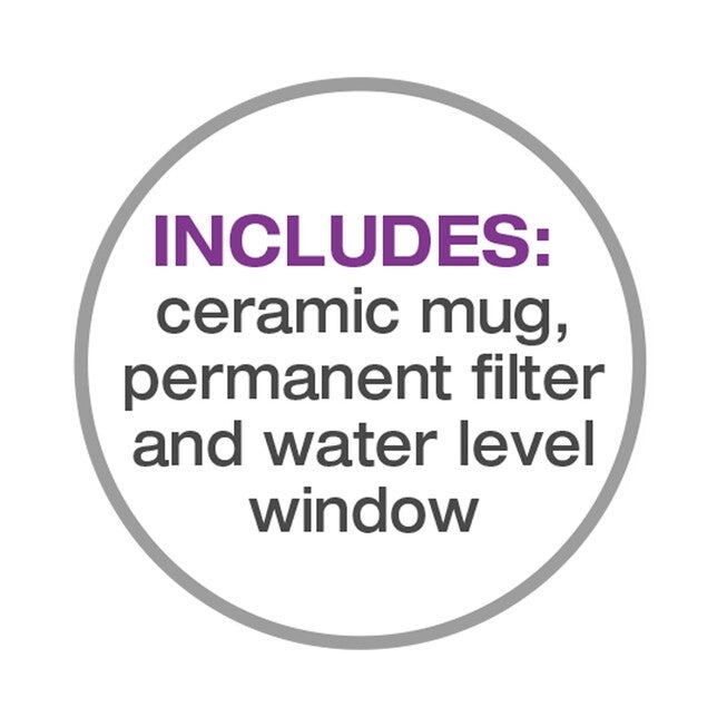 Space Saving 1 Cup Coffee Maker - Black, , alternate image number 4