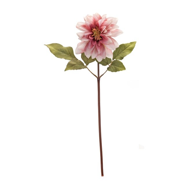 Dahlia Stem (Set of 6) 16 inchesH Polyester, PINK, alternate image number null