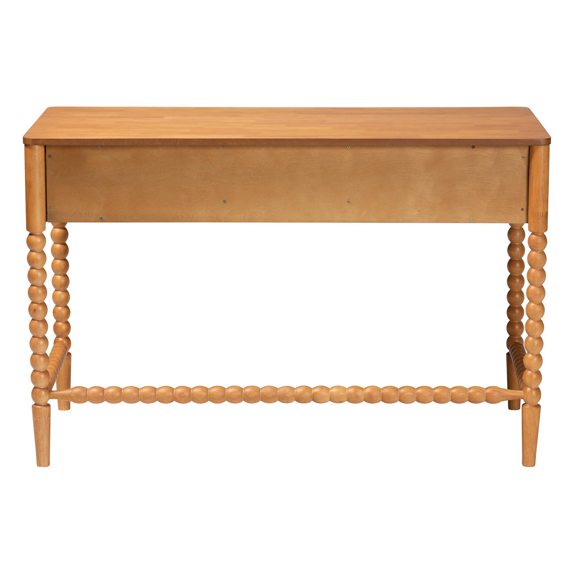 Lucera Bobbin Writing Desk, BROWN, alternate image number 5