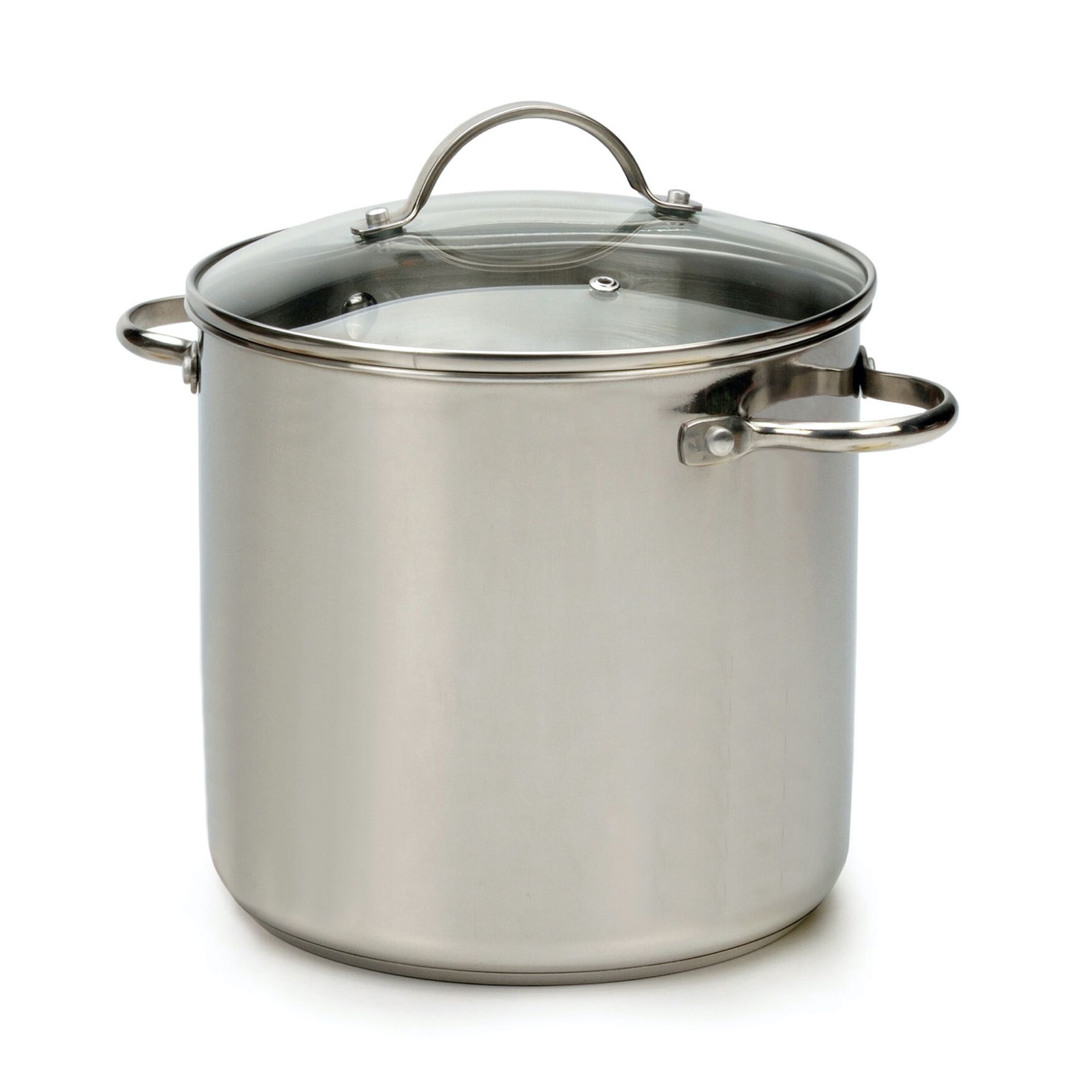 8 Qt Stock Pot - Induction, GRAY, hi-res image number 0