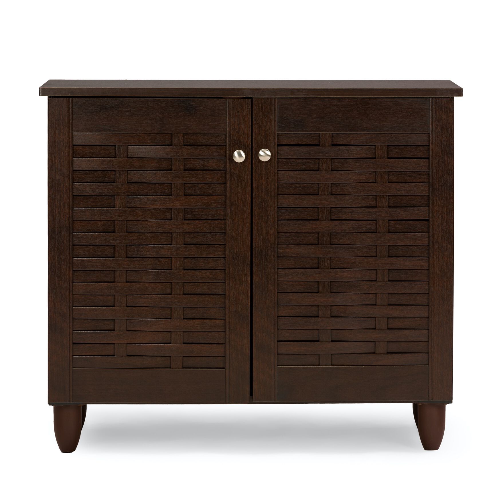 Winda 2-Door Wooden Entryway Shoes Storage Cabinet Furniture, , on-hover image number 1