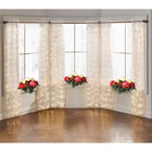 84" Pre-Lit Rod-Pocket Curtain Panel, WHITE, hi-res image number null
