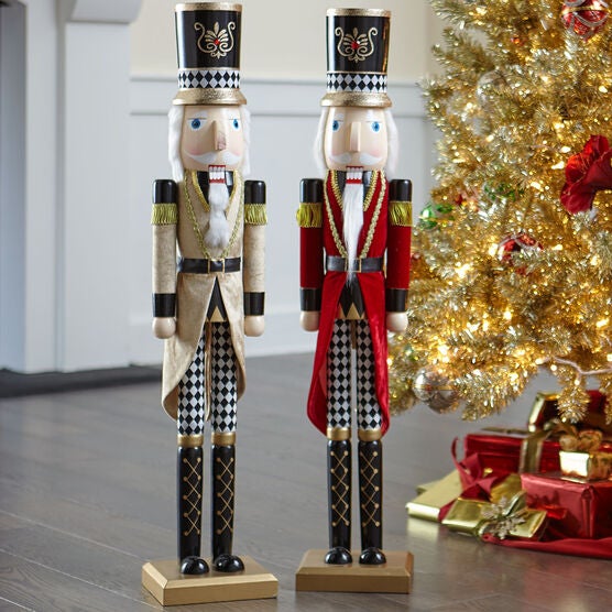 36"H Wooden Nutcracker, RED, hi-res image number null