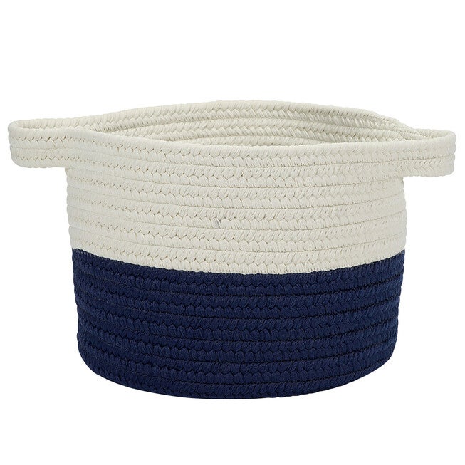Raindrop Navy Basket, NAVY, hi-res image number 0