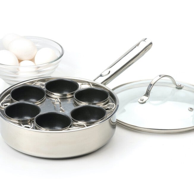 6 Egg Poacher Set, , alternate image number null