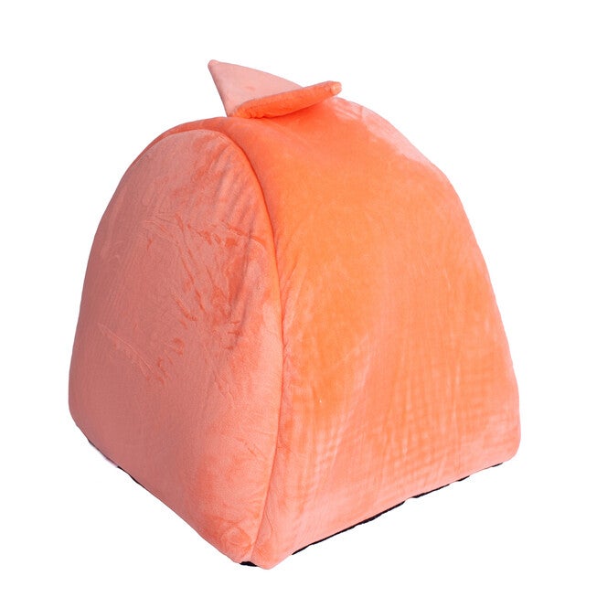 Cat Pet Small Dog Cave Shape Bed, Orange, , alternate image number 3