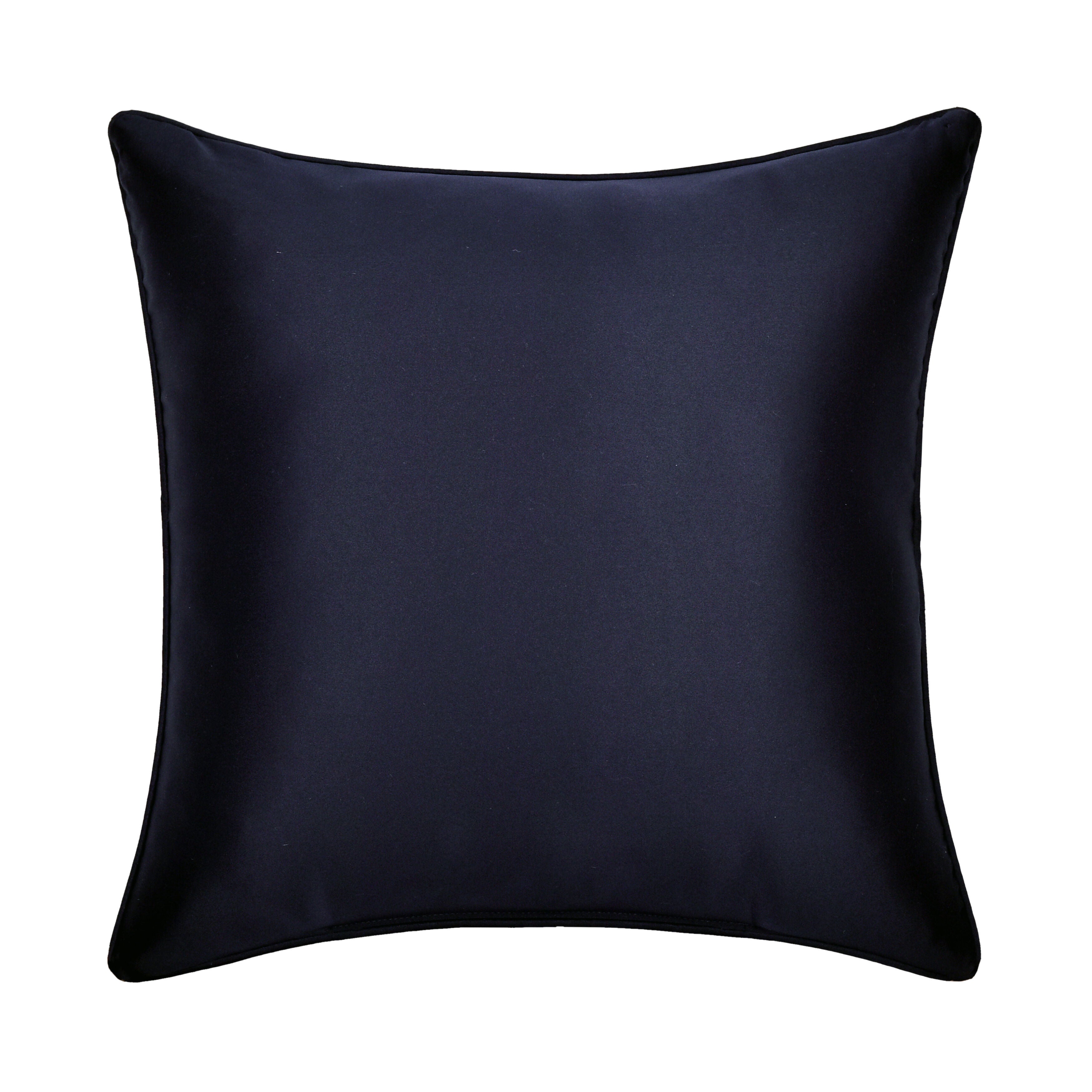 CARLISLE 20 inches SQUARE DECORATIVE THROW PILLOW, INDIGO, on-hover image number 1