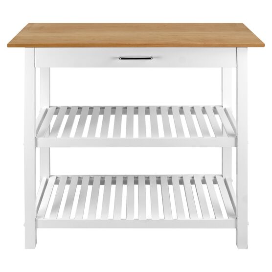 Kitchen Island with Solid American Cherry Top, NATURAL, hi-res image number null