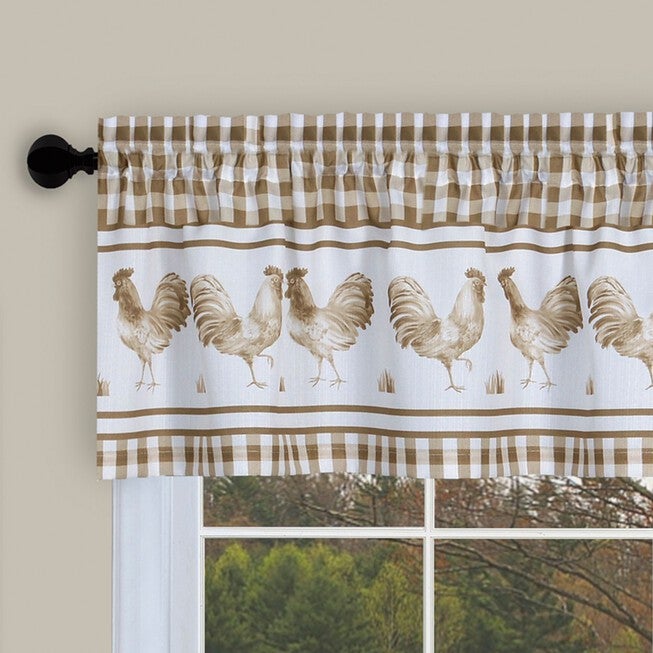 Barnyard Window Curtain Tier Pair and Valance Set, , alternate image number 4