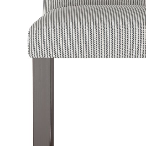 Stripe Camelback Barstool, , alternate image number null